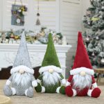 Gnome peluche décoratif pour jardin