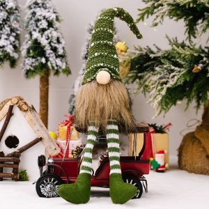 Gnome de jardin avec design scandinave charmant