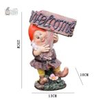 Figurine de jardin originale, idéale pour embellir votre espace extérieur