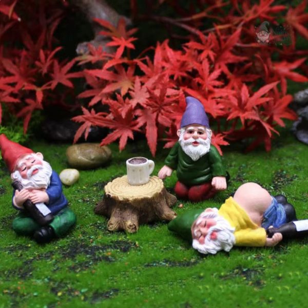 Figurine de nain de jardin avec un style moderne attrayant