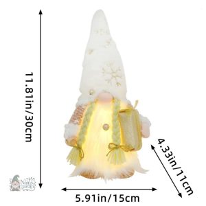Petit lutin de Noël coloré pour embellir votre extérieur