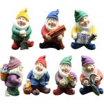 Petit nain de jardin amusant, accessoire décoratif charmant