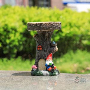 Nain de jardin abreuvoir décoratif pour l'extérieur