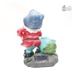 Figurine de jardin avec éclairage intégré