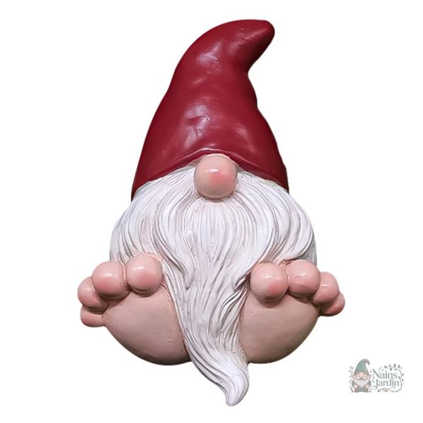 Gnome de jardin mignon pour décoration extérieure