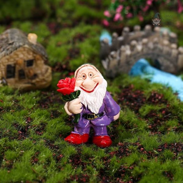 Décoration de jardin : nain blanche neige