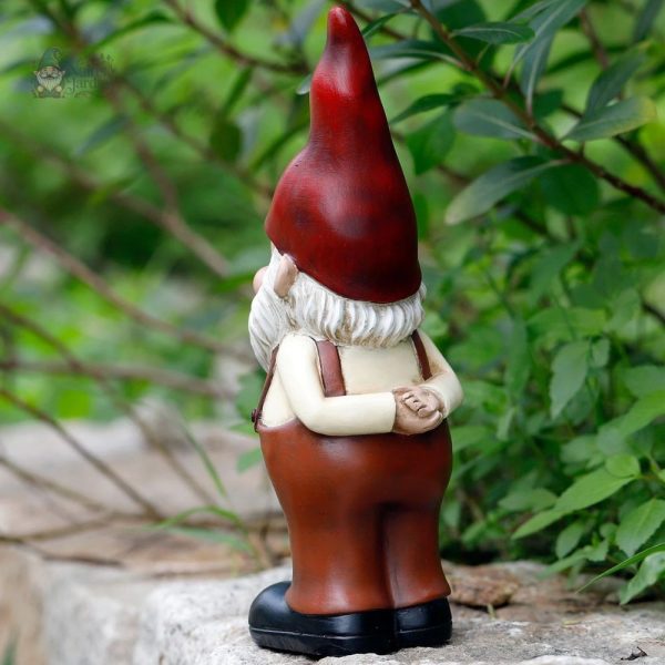 Figurine de nain de jardin en style brocante