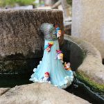 Nain de jardin en forme de cascade décoratif