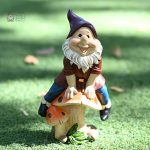 Nain de jardin champignon moderne décoratif