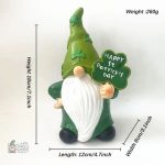 Nain de jardin chance, figurine amusante pour le jardin