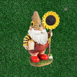 Nain de jardin coloré moderne, décoration extérieure vivante