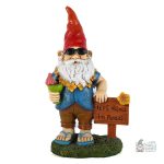 Figurine de jardin colorée avec un design décalé et sympathique