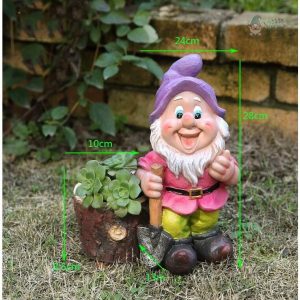 Nain de jardin unique, style moderne et amusant pour le jardin
