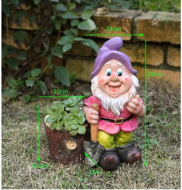 Nain de jardin unique, style moderne et amusant pour le jardin