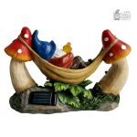 Statue de nain amusant, accessoire de jardin coloré