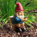 Nain de jardin drôle à petit prix