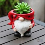 Nain de jardin coloré en céramique