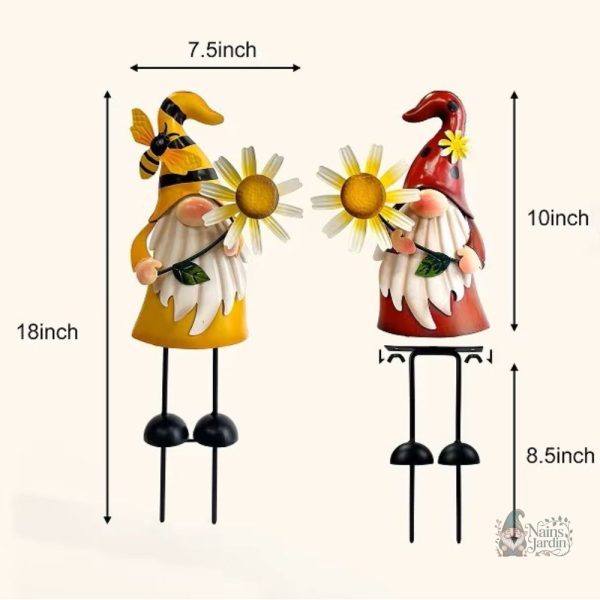 Statue de jardin en métal design