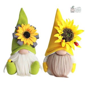 Nain de jardin en tissu, accessoire pour le jardin