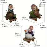 Nain de jardin décoratif dans une pose amusante et charmante
