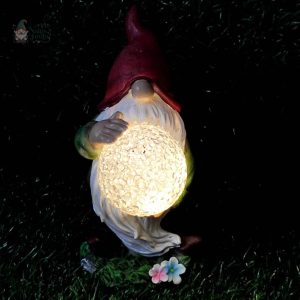 Nain de jardin fluo en réduction pour décoration extérieure
