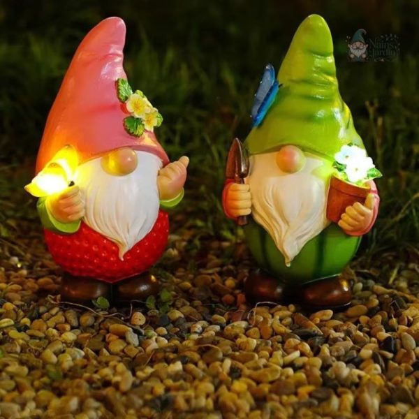 Nain de jardin décoratif avec thème fruité