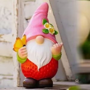 Nain de jardin aux fruits colorés pour l'extérieur