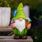 Figurine de jardin végétale avec motifs de fruits