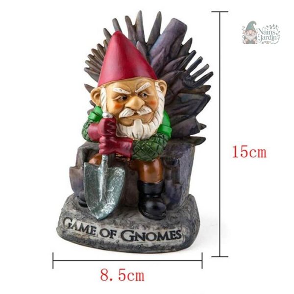 Figurine de jardin gnome coloré, ajout amusant pour le jardin