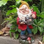 Figurine de jardin moderne élégante