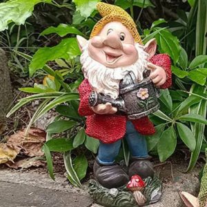 Figurine de jardin moderne élégante