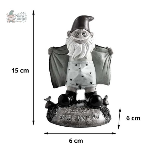 Déco extérieure nain de jardin au design original et amusant