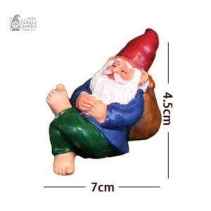 Figurine de jardin gnome amusante pour extérieur