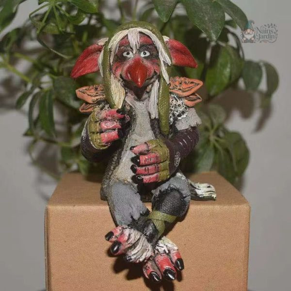Nain de jardin moche à petit prix, décoration extérieure originale