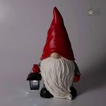 Nain de jardin festif, accessoire de décoration hivernale