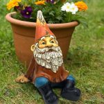 Figurine de jardin, nain en résine