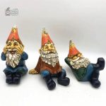 Gnome décoratif, ambiance jardin