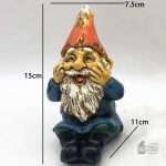 Nain de jardin coloré, accessoire extérieur