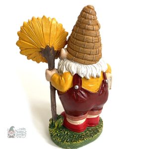 Nain de jardin coloré avec chapeau amusant