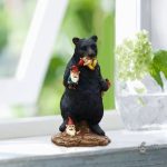 Nain de jardin moderne en forme d'ours