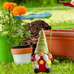 Nain de jardin coloré, accessoire extérieur original