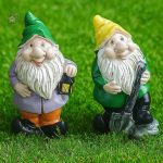 Figurine de jardin économique en style nain coloré