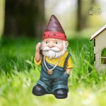 Nain de jardin rock moderne