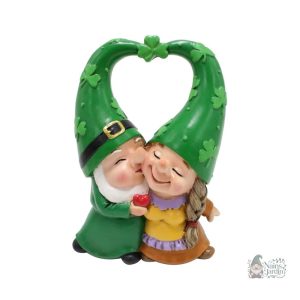 Gnome de jardin romantique, style Roméo et Juliette