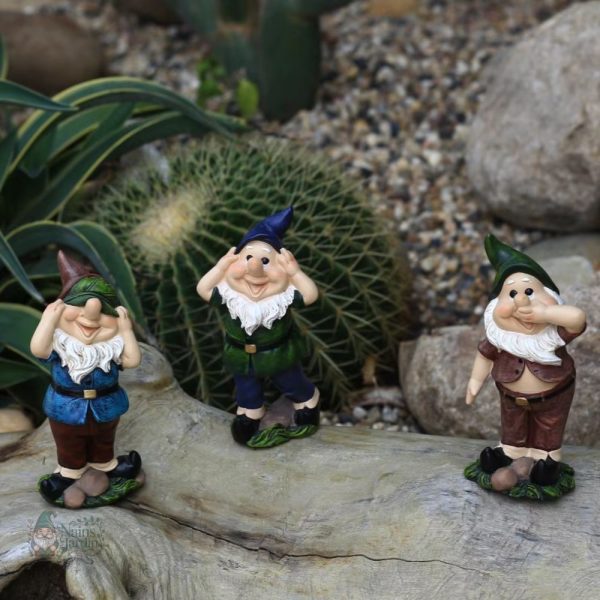 Nain de jardin sage décoratif pour extérieur