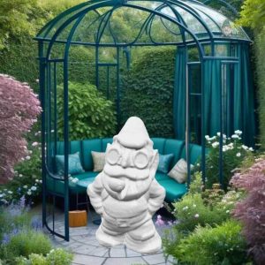 Nain de jardin Sherlock Gnomes en style moderne
