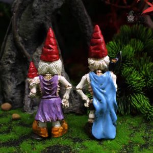 Nain squelette amusant, ajout parfait pour une ambiance Halloween