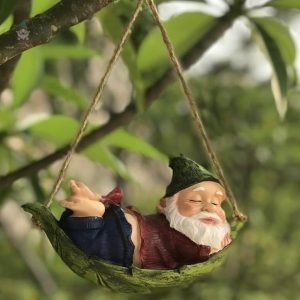 Nain de jardin zen décoratif en résine