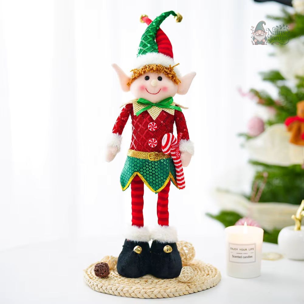 Peluche lutin décorative pour jardin