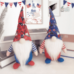 Peluche gnome de jardin coloré et amusant pour décoration extérieure